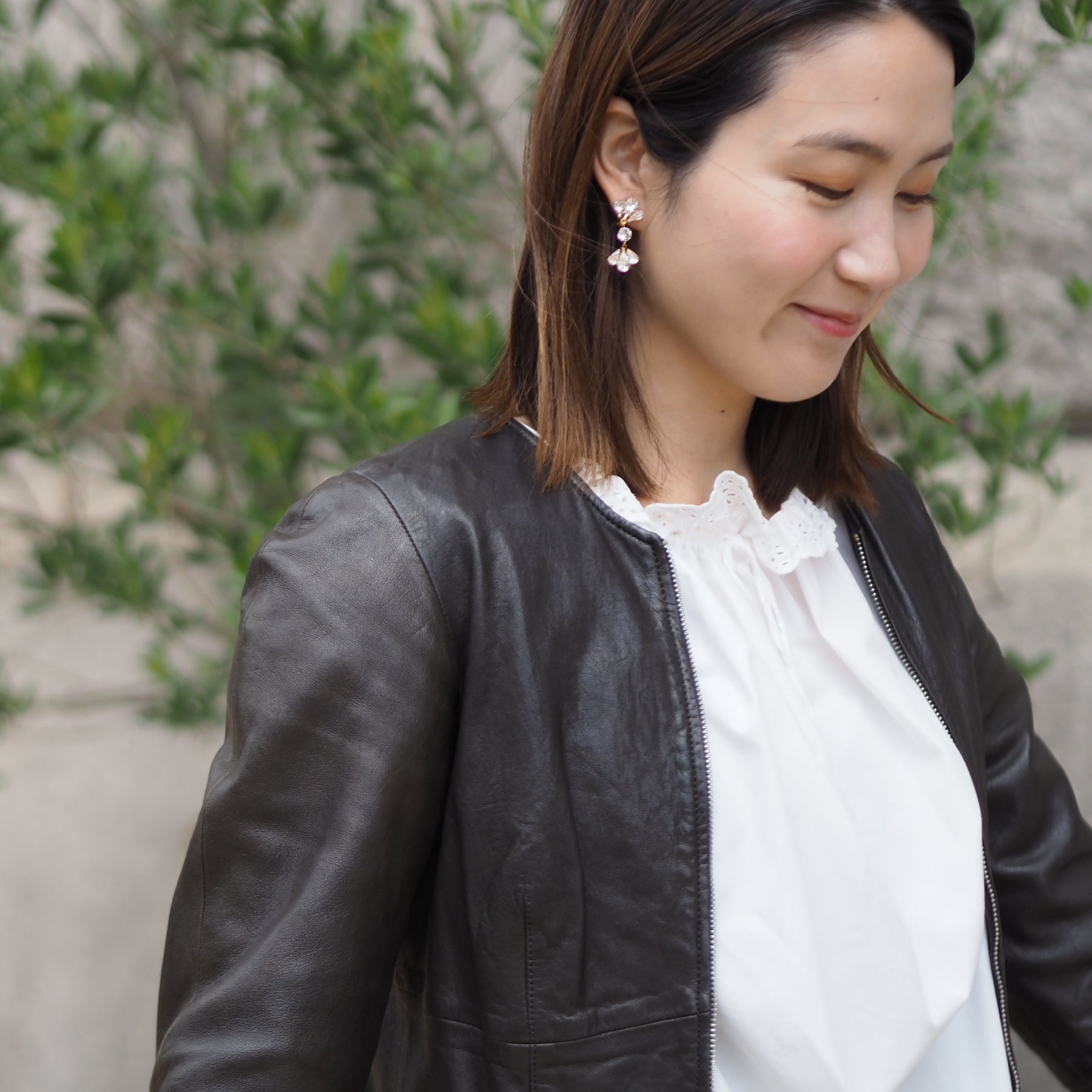 PELIN ピアス - masae公式オンラインストア|ビジューピアス、クリスタルガラス、キラキラピアス、揺れるピアス、オケージョンシーン、お呼ばれ、パールピアス、前撮りアクセサリー、結婚式ピアス、ブライダルピアス、ブライダルアクセサリー