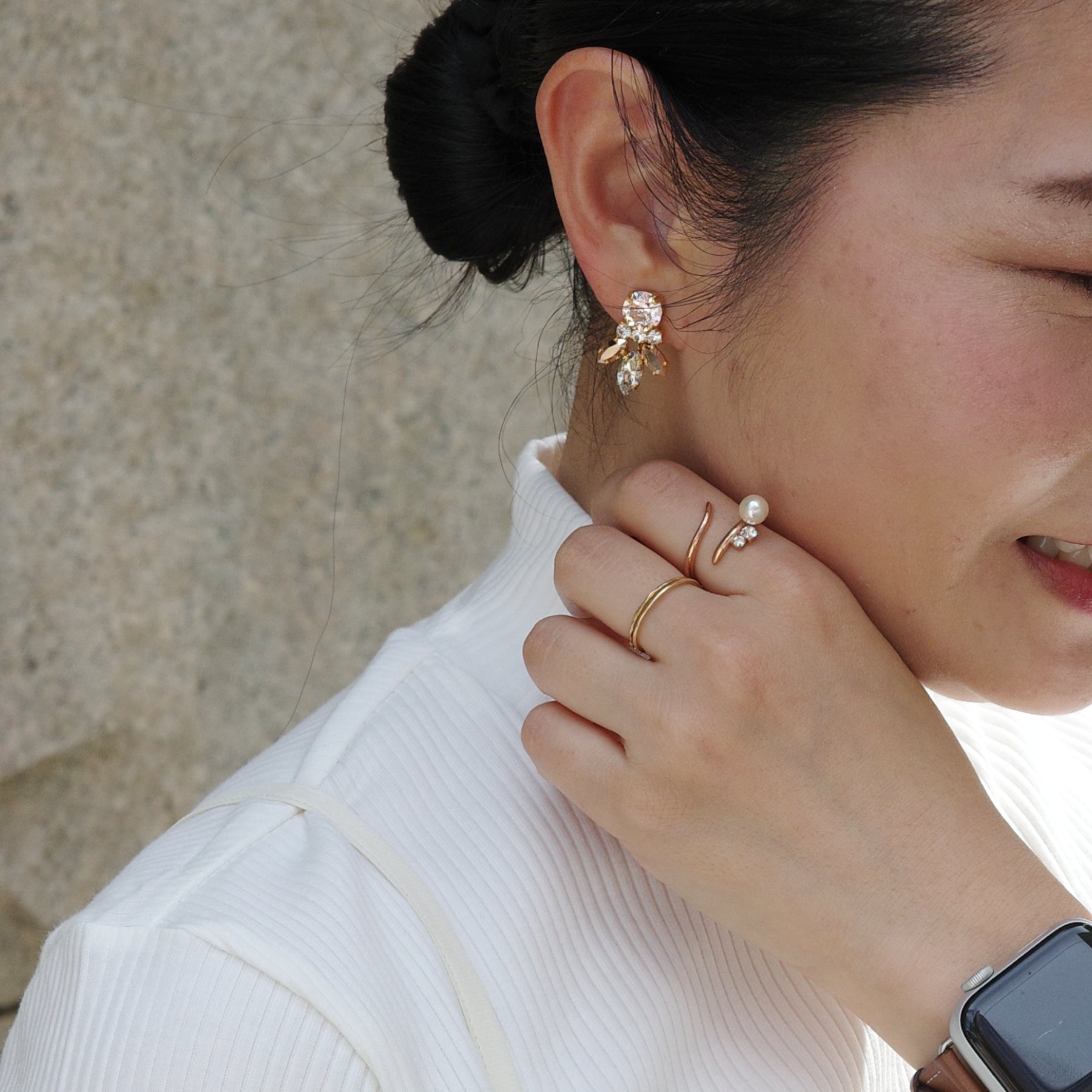 PETITE BIJOUX イヤリング - masae