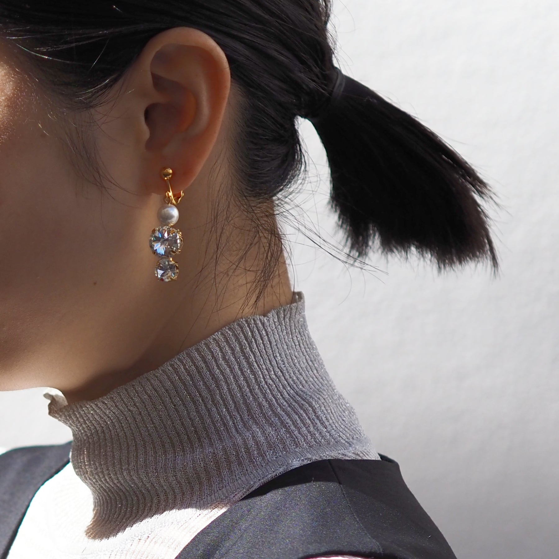 AGANピアス -masae公式オンラインストア|ビジュー、ビジューアクセサリー、ビジューピアス、パール、クリスタルガラスアクセサリー、オケージョンシーン、お呼ばれアクササリー、結婚式イヤリング、bijoux アクセサリー、コスチュームジュエリー