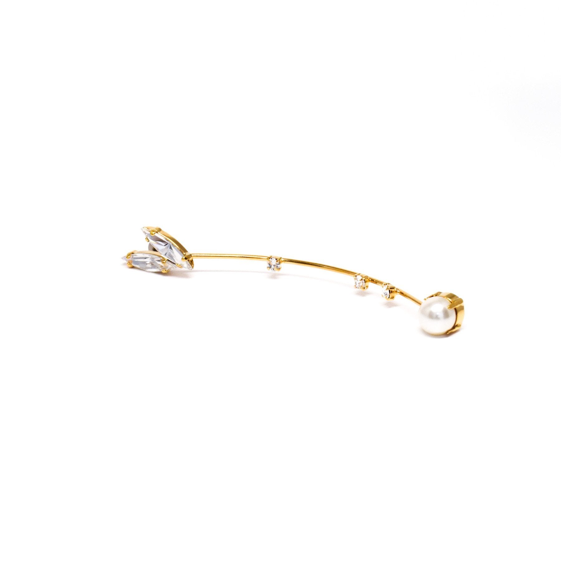 BOW ピアス -FLOWER - masae