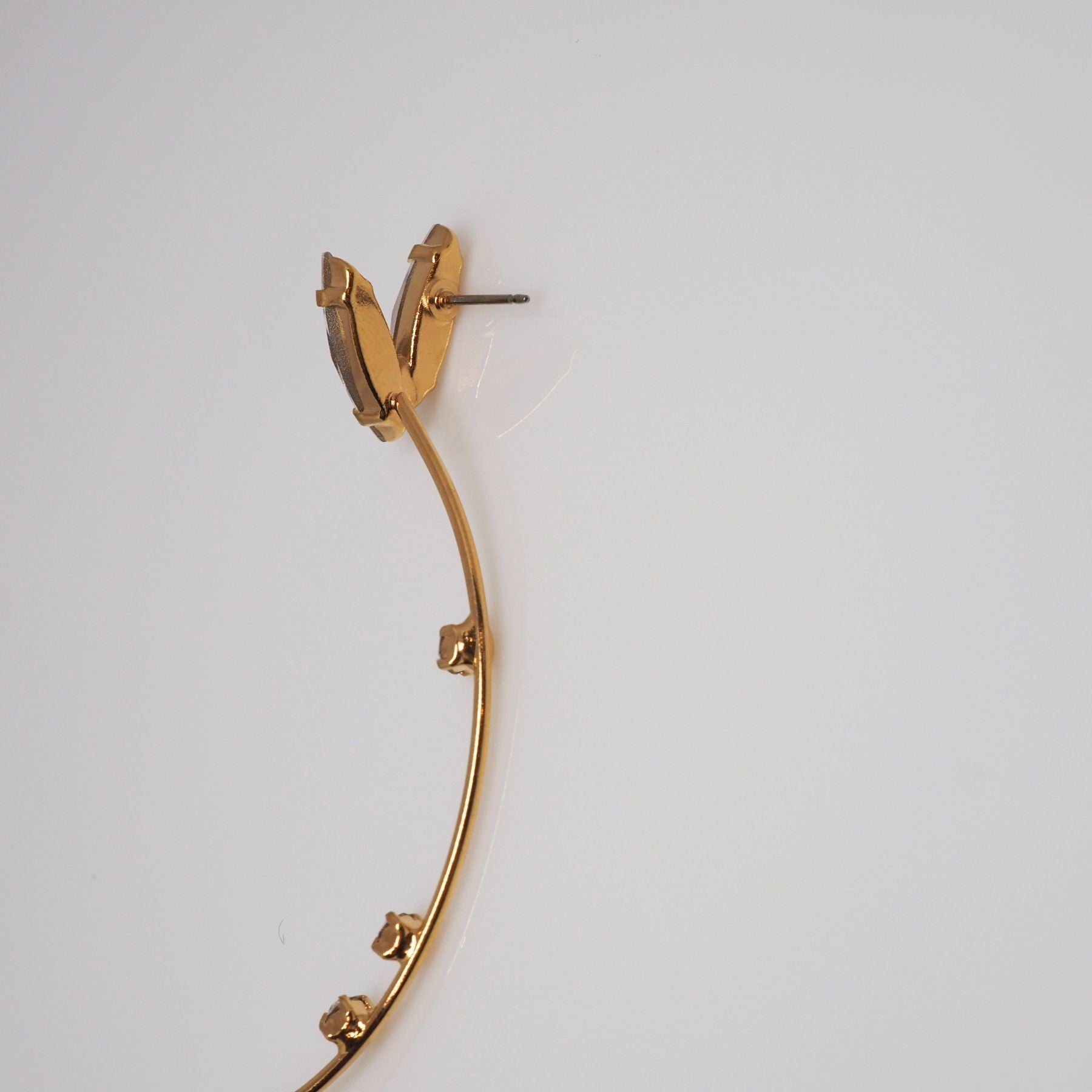 BOW ピアス -FLOWER - masae