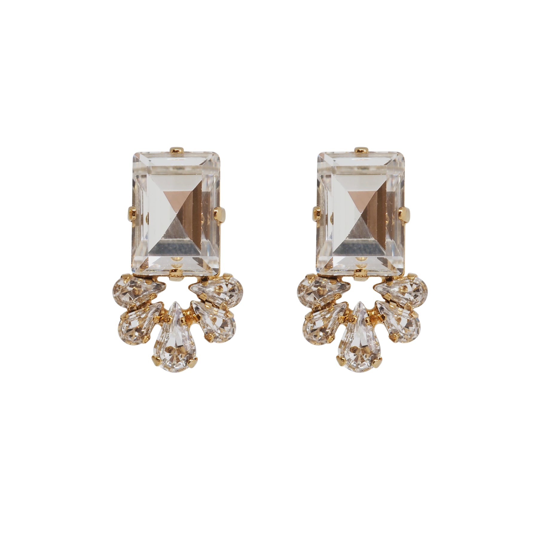 CAJA イヤリング - masae公式オンラインストア | ビジューイヤリング、クリスタルガラス、コスチュームジュエリー、お呼ばれアクセサリー、スワロフスキーイヤリング、結婚式イヤリング、ブライダルイヤリング、ブライダルアクセサリー、パーティーアクセサリー、non-no掲載、泉里香着用、宇垣美里着用、大人百花掲載