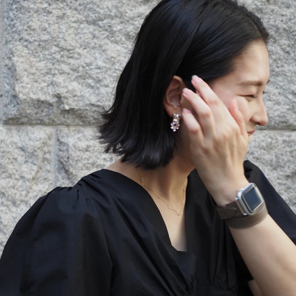 CAJA ピアス - masae公式オンラインストア | ビジューピアス、クリスタルガラス、コスチュームジュエリー、お呼ばれアクセサリー、スワロフスキーピアス、結婚式ピアス、ブライダルピアス、ブライダルアクセサリー、パーティーアクセサリー、non-no掲載、泉里香着用、宇垣美里着用、大人百花掲載