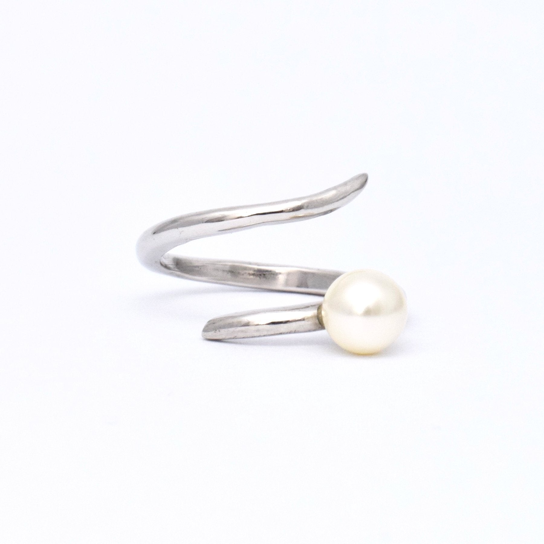 CURVE PEARL リング - masae