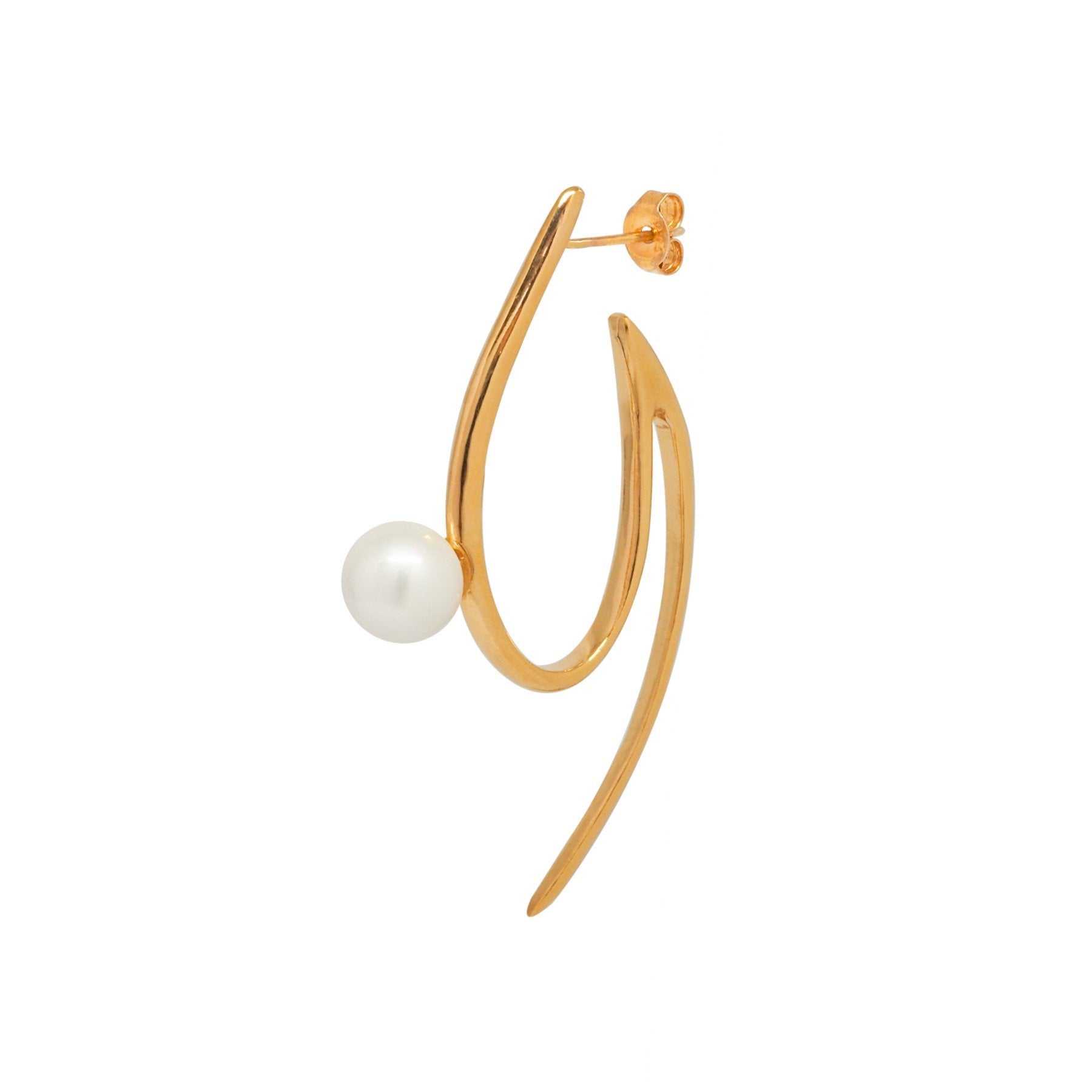 HOOK PEARL ピアス -M - masae