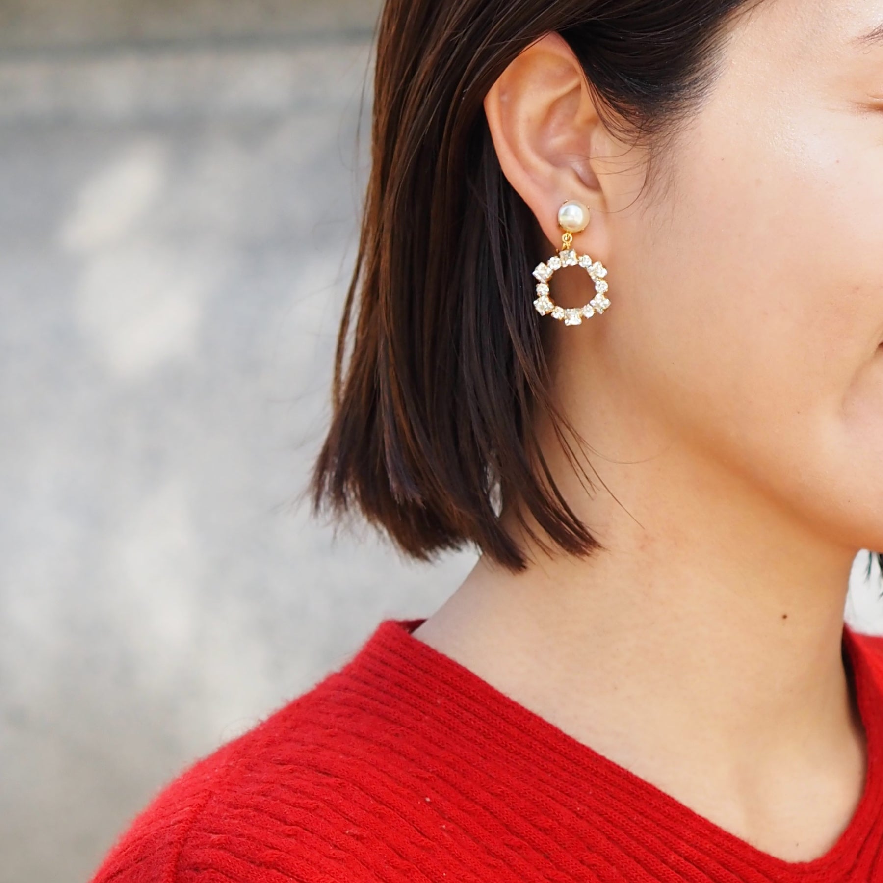 JETTA イヤリング - masae公式オンラインストア|ビジュー、ビジューアクセサリー、パールイヤリング、bijoux アクセサリー、コスチュームジュエリー、結婚式イヤリング、ブライダルイヤリング、ブライダルアクセサリー、オケージョンシーン、クラシカルイヤリング、キラキラアクセサリー、揺れるイヤリング、ハンドメイドイヤリング
