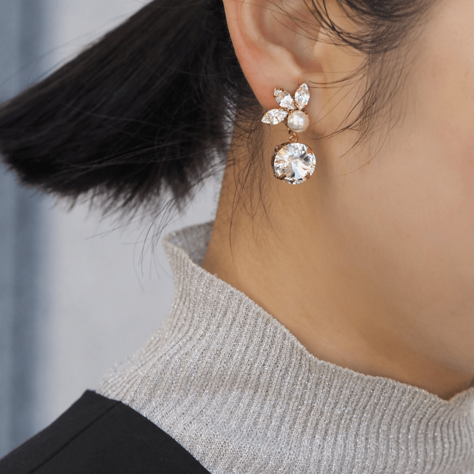 LALIMA イヤリング -masae公式オンラインストア | ビジューイヤリング、クリスタルガラス、スワロフスキーイヤリング、パーティーアクセサリー、揺れるイヤリング、パールイヤリング、コスチュームジュエリー、クラシカルアクセサリー、結婚式イヤリング、ブライダルイヤリング、ブライダルアクセサリー、お呼ばれイヤリング、鈴木亜美着用