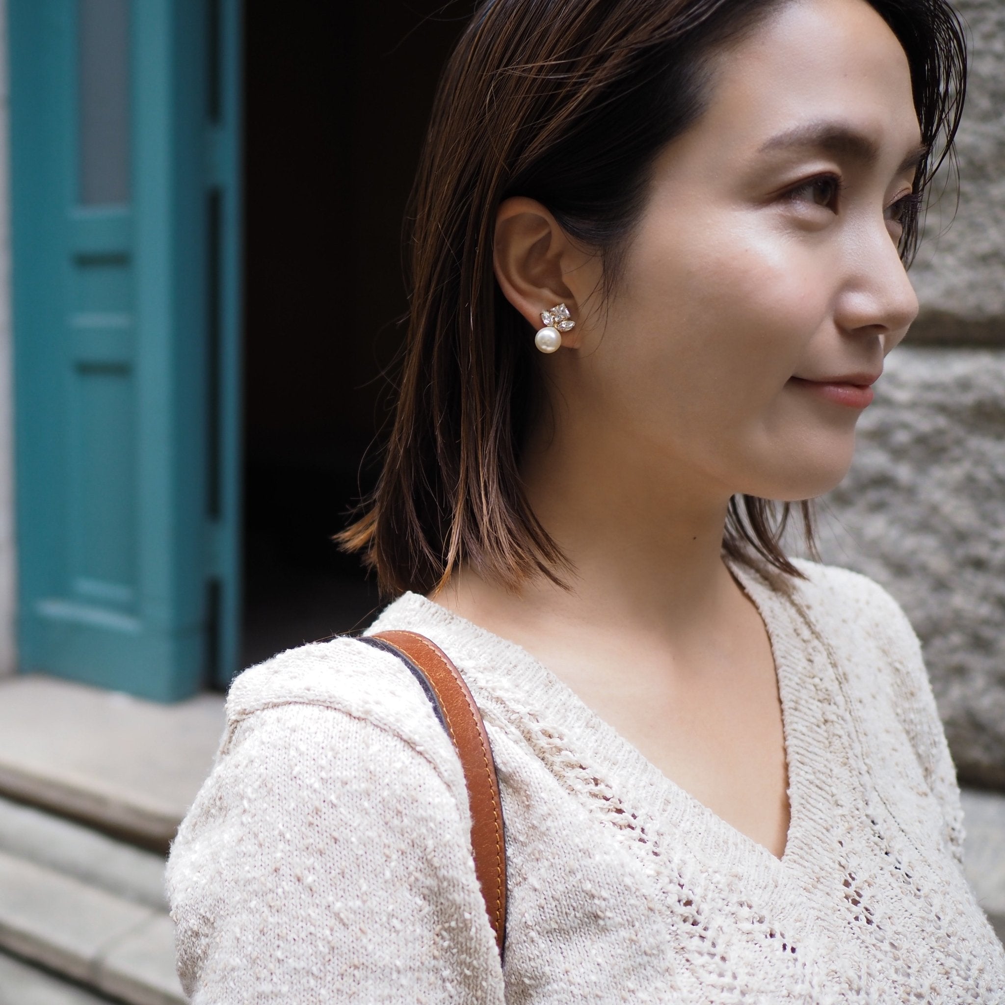 MALLI イヤリング - masae公式オンラインストア|ビジュー、ビジューアクセサリー、bijoux アクセサリー、ブライダルアクセサリー神戸、パールイヤリング、お呼ばれイヤリング、きれいめイヤリング、ゴールドイヤリング、フォーマルアクセサリー