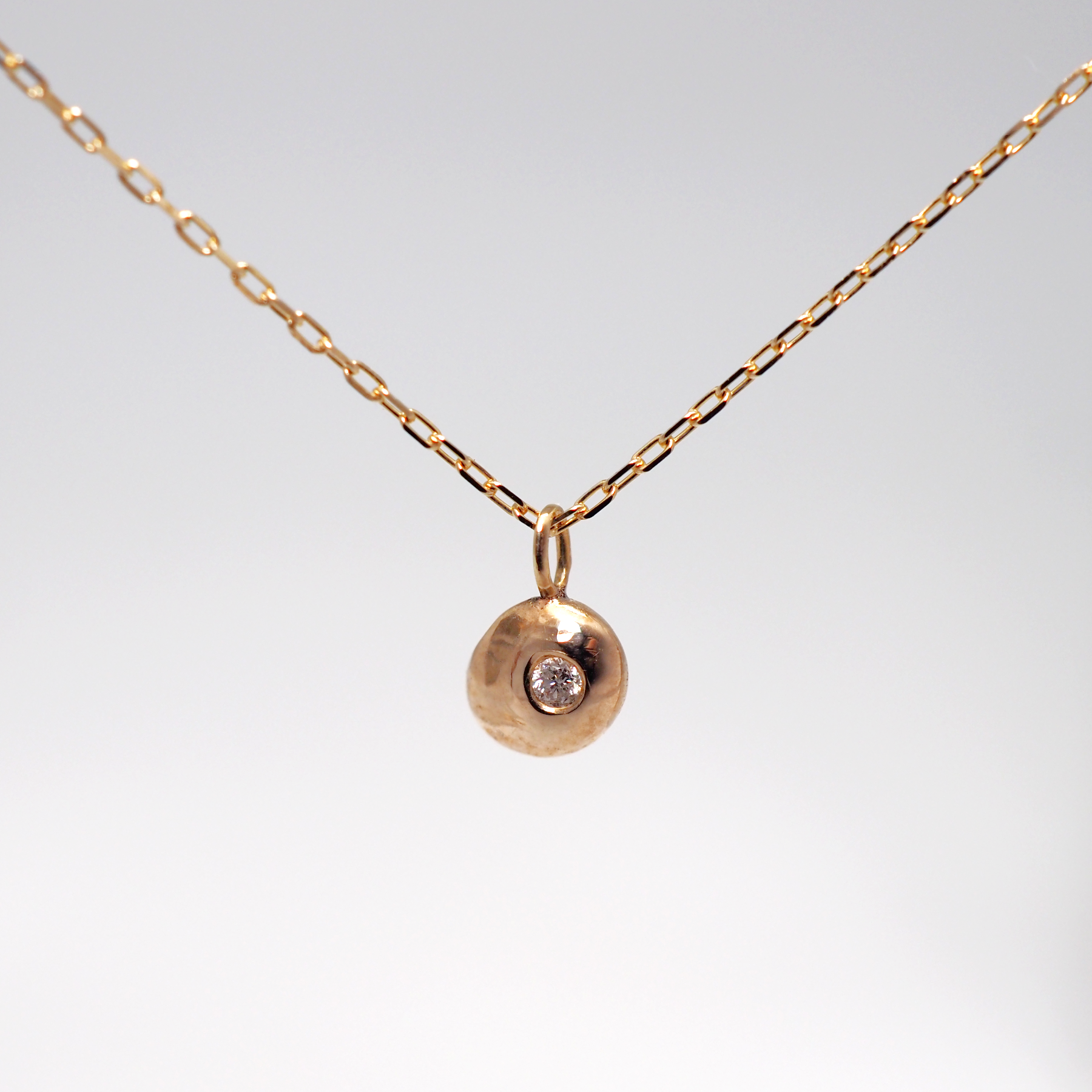 PEBBLE DIAMOND ネックレス