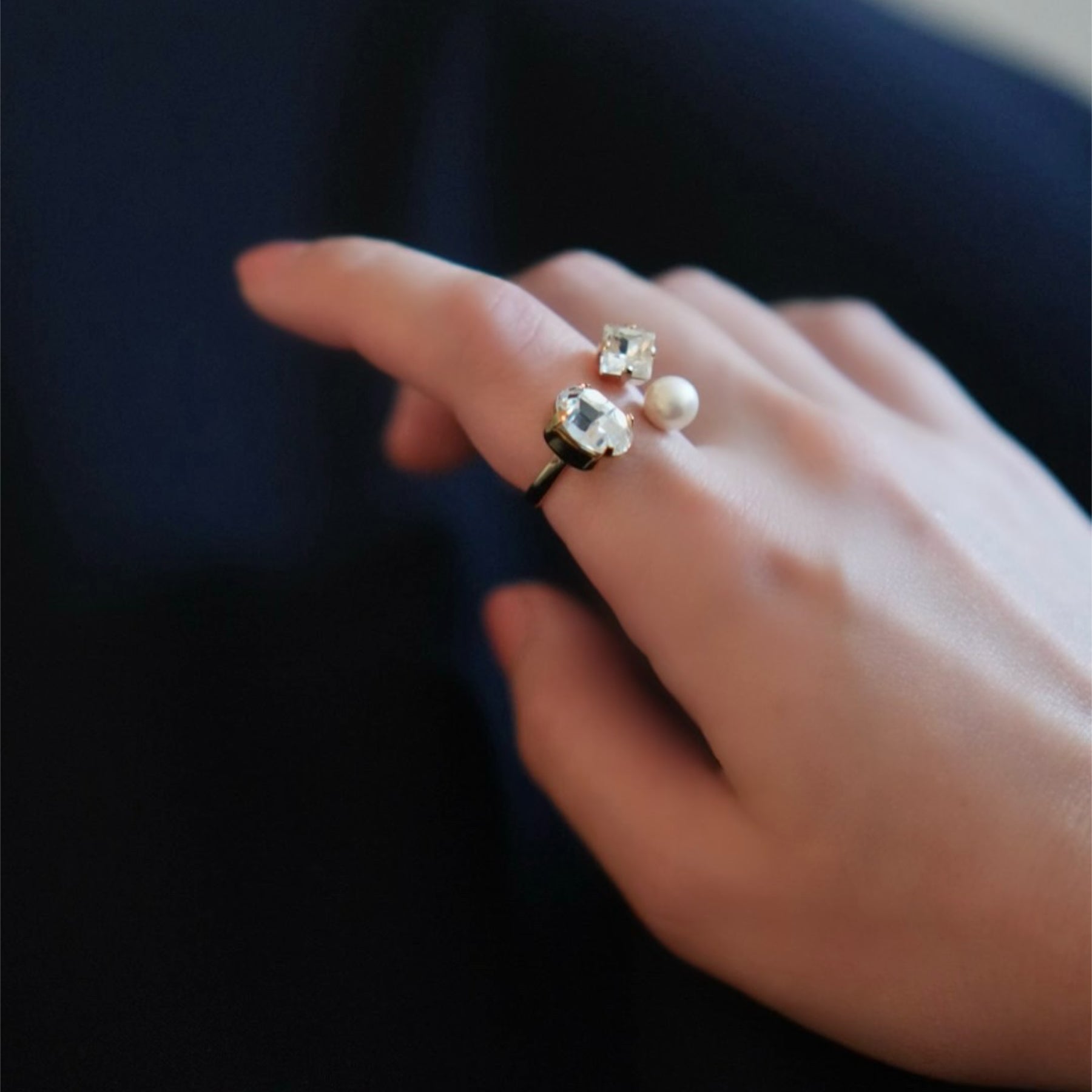 MEY リング - masae公式オンラインストア｜大ぶりリング、クリスタル