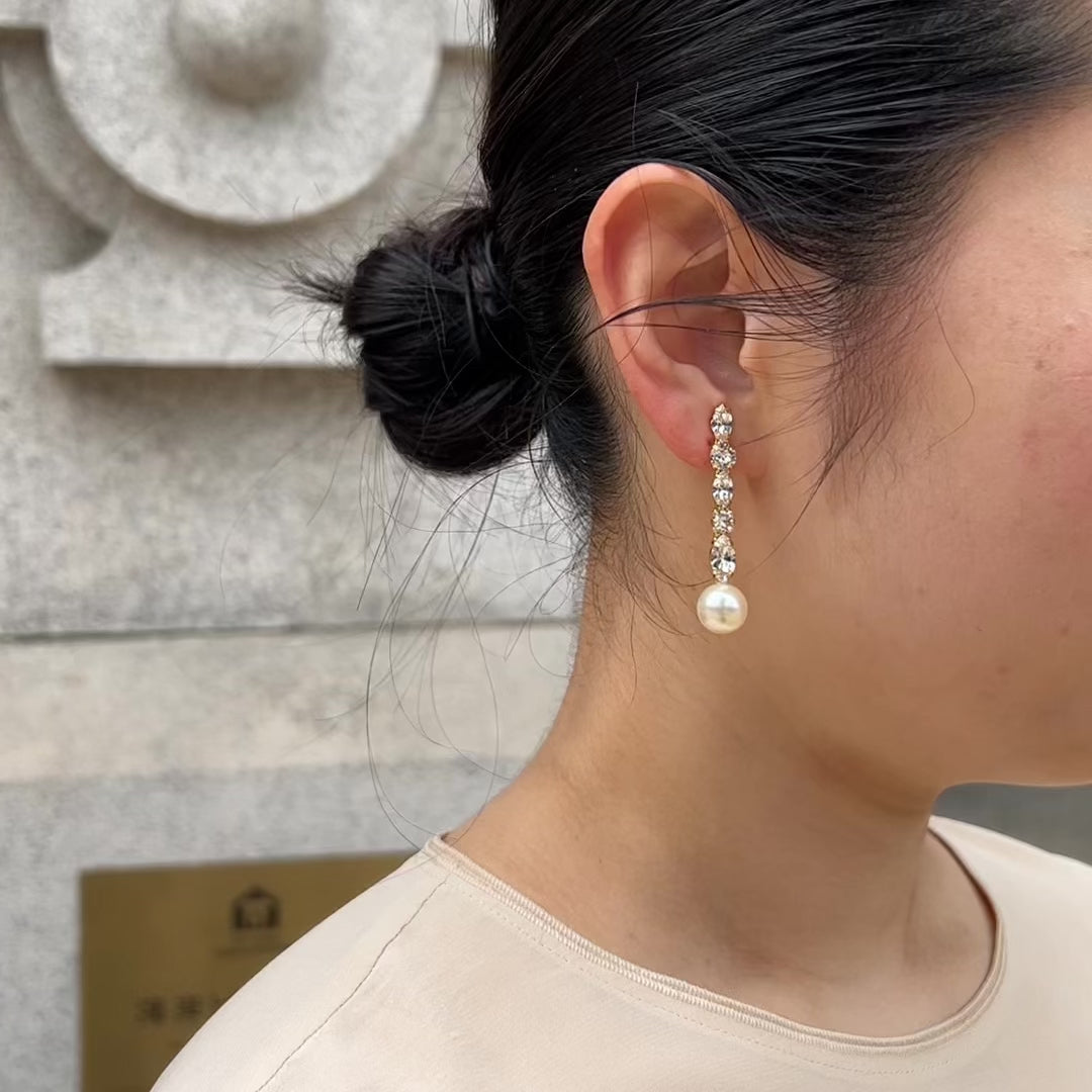 BIJOUX PEARL EARRINGS イヤリング 祝開店！大放出セール開催中 - レディースジュエリー・アクセサリー